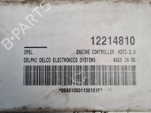 Engine control unit (ECU) OPEL MERIVA A MPV (X03) 1.6 (E75) | BP36671318M57 - Image 4
