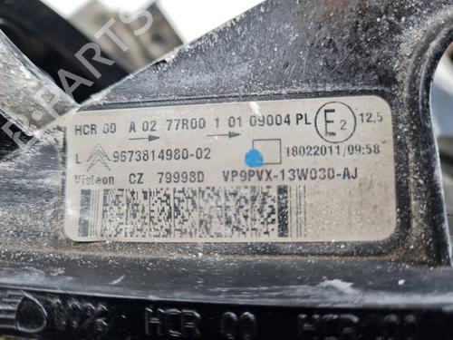 Left headlight CITROËN C3 II (SC_) 1.4 HDi 70 (SC8HZC, SC8HR0, SC8HP4) | BP29382317C28 