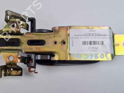 Front right interior door handle KIA CARNIVAL II (GQ) 2.9 TDi | BP27525832I14 