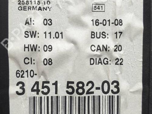 Instrument cluster BMW X3 (E83) 2.0 sd | BP34511031C47 - Image 3