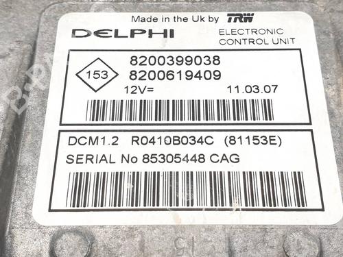 Engine control unit (ECU) RENAULT MODUS / GRAND MODUS (F/JP0_) 1.5 dCi (FP0F, JP0F) | BP39745714M57 - Image 4