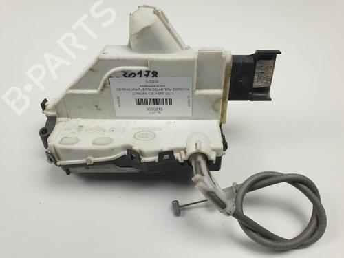 Front right lock CITROËN C-ELYSEE (DD_) 1.6 HDI 92 | BP24500005C97 - Image 3