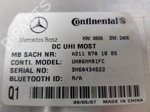 Electronic module MERCEDES-BENZ M-CLASS (W164) ML 320 CDI 4-matic (164.122) | BP11769737M83 