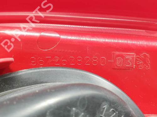 Left taillight PEUGEOT 208 I (CA_, CC_) 1.2 GPL | BP24984057C34 