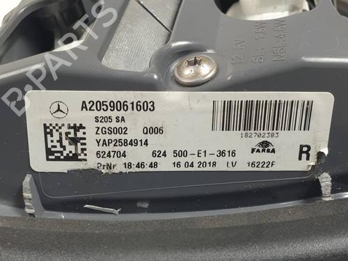 Right tailgate light MERCEDES-BENZ C-CLASS T-Model (S205) C 220 BlueTEC / d (205.204) | BP29726459C80 