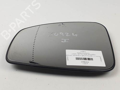 Cristal de espejo izquierdo RENAULT MEGANE III Grandtour (KZ0/1) 1.9 dCi (KZ0J, KZ0N, KZ1S) (131 hp) 27885669