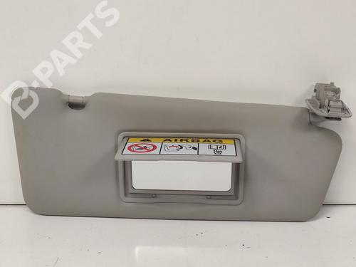 Used Right sun visor RENAULT CLIO IV (BH_) 0.9 TCe 90 (BHNF, BHMA, BHMH, BHJK, BHJR) (90 hp) 9311557