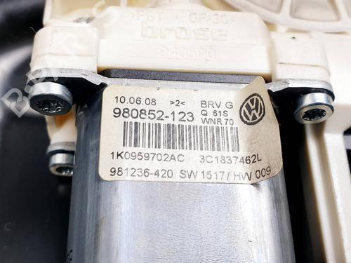 Front right window mechanism VW PASSAT B6 (3C2) 2.0 TDI 16V | BP30763173C23 - Image 5