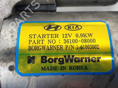 Starter KIA STONIC (YB) 1.0 T-GDi Eco-Dynamics+ | BP24653002M8 - Image 2
