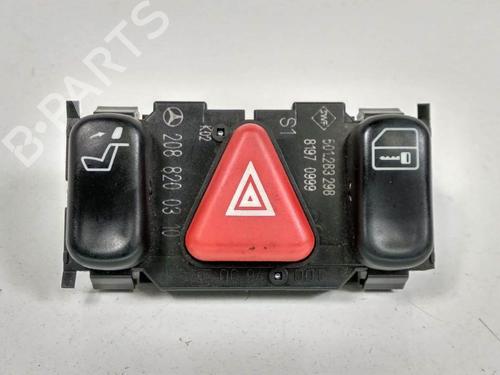 Used Warning switch Warning switch MERCEDES-BENZ CLK Convertible (A208) CLK 200 Kompressor (208.444) (163 hp) 7435110 7435110