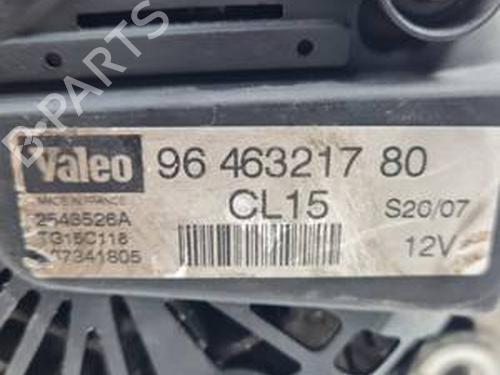 Alternator PEUGEOT 207 (WA_, WC_) 1.6 HDi | BP31656820M7 