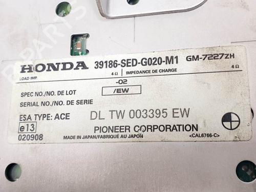 Radio HONDA ACCORD VII Tourer (CM, CN) 2.2 i-CTDi (CN2) | BP16425838E6 