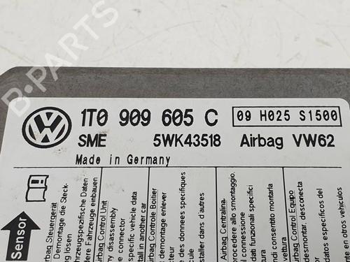 Airbag styreenhed VW TOURAN (1T1, 1T2) 1.9 TDI | BP29696711M53 