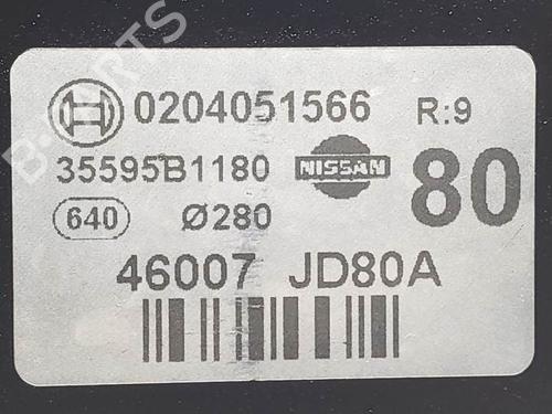 Servo brake NISSAN QASHQAI / QASHQAI +2 I (J10, NJ10, JJ10E) 2.0 dCi | BP22226153M42 