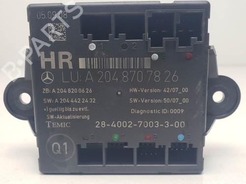 Used Electronic module Electronic module MERCEDES-BENZ C-CLASS (W204) C 220 CDI (204.008) (170 hp) 25453750 25453750