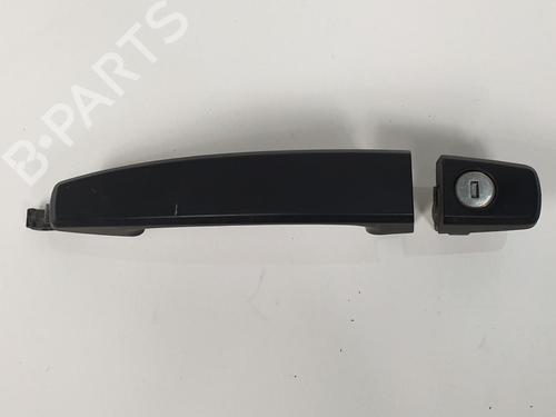 Used Front left exterior door handle OPEL CORSA D (S07) [2006-2015]  6847274