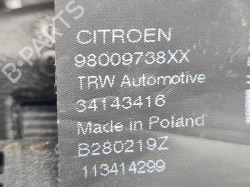 Rear right seatbelt CITROËN C4 CACTUS 1.2 THP 110 | BP24652995I28 - Image 4