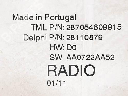 Radio TATA ARIA  | BP18464607E6 