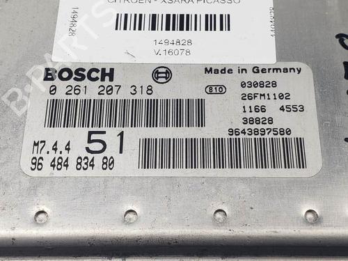 Engine control unit (ECU) CITROËN XSARA PICASSO (N68) 1.6 | BP24933562M57 