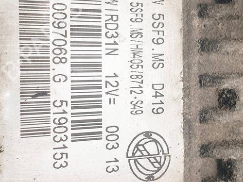 Engine control unit (ECU) FIAT 500 (312_) 1.2 (312AXA1A) | BP30896393M57  - Image 6