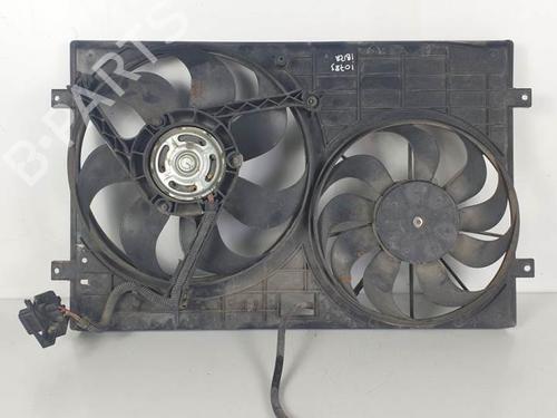 Used Radiator fan SEAT IBIZA III (6L1) 1.4 16V (75 hp) 12389460
