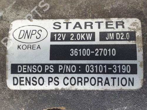 Starter HYUNDAI SANTA FÉ II (CM) 2.2 CRDi 4x4 | BP26704371M8 