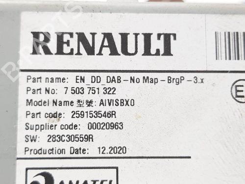 Radio RENAULT CAPTUR II (HF_) TCe 90 (HFM6) | BP24990298E6 - Image 2
