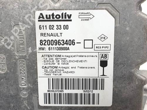 Airbag styreenhed RENAULT MODUS / GRAND MODUS (F/JP0_) 1.5 dCi 90 | BP29149809M53 