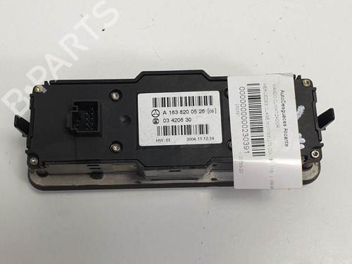 Climate control MERCEDES-BENZ M-CLASS (W163) ML 270 CDI (163.113) | BP6858077I5 