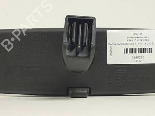 Rear mirror DACIA SANDERO II 1.0 SCe 75 (B8JC, B8JD, B8NC) | BP30279008I6