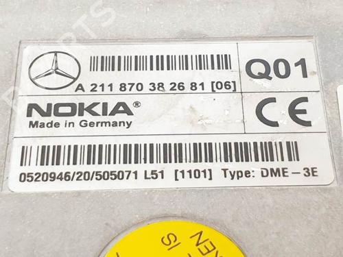 Elektronische module MERCEDES-BENZ E-CLASS (W211) E 320 (211.065) | BP15279662M83