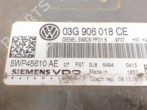 Engine control unit (ECU) VW PASSAT B6 (3C2) 2.0 TDI 16V | BP25117183M57 