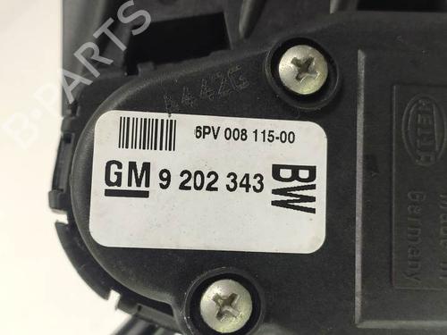 Pedal OPEL ZAFIRA A MPV (T98) 2.0 DTI 16V (F75) | BP8406483I4 