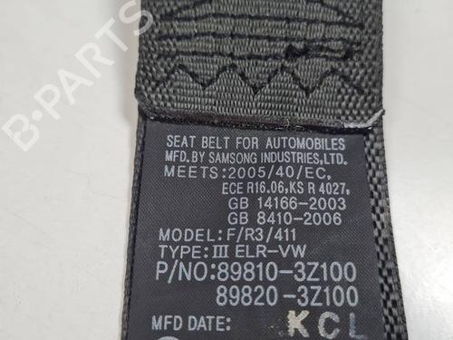 Rear right seatbelt HYUNDAI i40 I (VF) 1.7 CRDI | BP29347797I28 