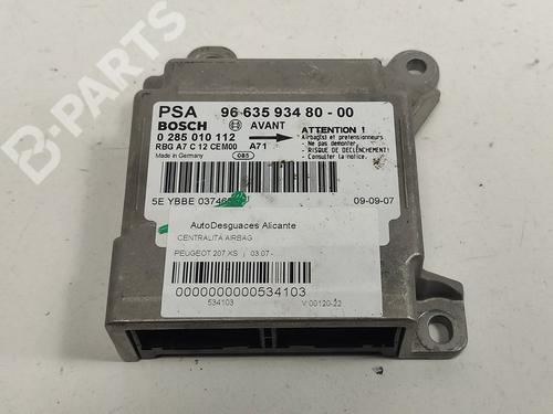 Used ECU airbags ECU airbags PEUGEOT 207 SW (WK_) 1.6 16V (120 hp) 9106844 9106844