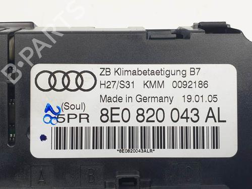 Climate control AUDI A4 B7 Convertible (8HE) 1.8 T | BP26171140I5 