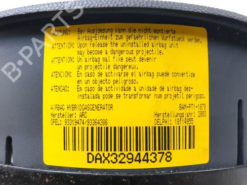 Førerens kollisjonspute OPEL MERIVA A MPV (X03) 1.7 DTI (E75) | BP27885228C9 