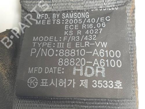 Front right seatbelt HYUNDAI i30 Estate (GD) 1.6 CRDi | BP29624466I25 