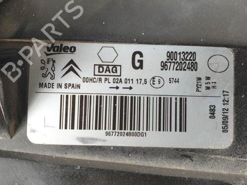 Left headlight PEUGEOT PARTNER Tepee 1.6 HDi 16V | BP27888669C28