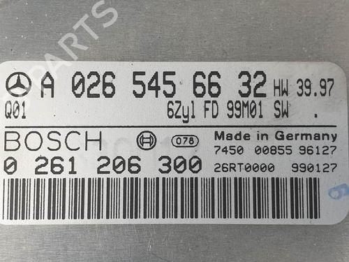 Engine control unit (ECU) MERCEDES-BENZ M-CLASS (W163) ML 320 (163.154) | BP24499557M57 