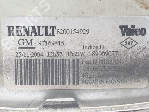 Right front indicator NISSAN PRIMASTAR Bus (X83) dCi 100 | BP24930009C33 - Image 3