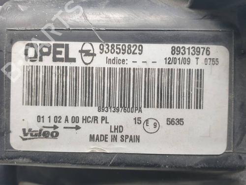 Left headlight RENAULT TRAFIC II Bus (JL) 2.5 dCi 145 (JL0J) | BP27554116C28 - Image 5