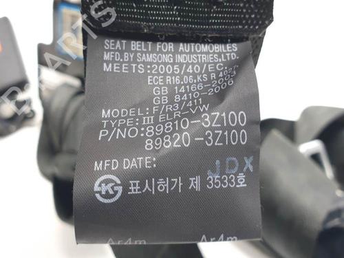 Rear left seatbelt HYUNDAI i40 I (VF) 1.6 CRDi | BP28066099I29 