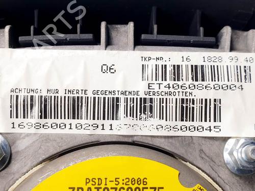 Driver airbag MERCEDES-BENZ A-CLASS (W169) A 180 CDI (169.007, 169.307) | BP24516013C9 