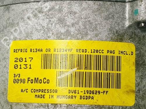AC compressor FORD FOCUS III 1.0 EcoBoost | BP17648911M34 