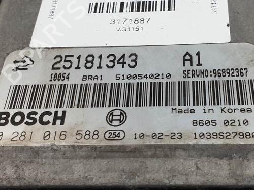 Engine control unit (ECU) CHEVROLET CAPTIVA (C100, C140) 2.0 D | BP28418587M57 