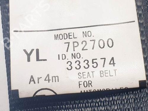 Rear left seatbelt TOYOTA YARIS (_P13_)  | BP14940598I29 
