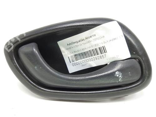 Used Rear right interior door handle Rear right interior door handle SUZUKI BALENO (EG) 1.6 i 16V (SY416) (98 hp) 8214814 8214814