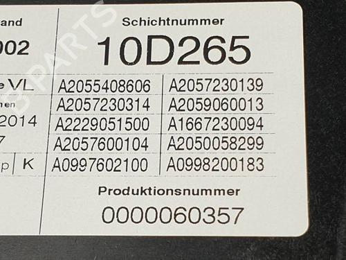 Rudehejsemekanisme ventre foran MERCEDES-BENZ C-CLASS T-Model (S205) C 220 BlueTEC / d (205.204) | BP29726463C22 