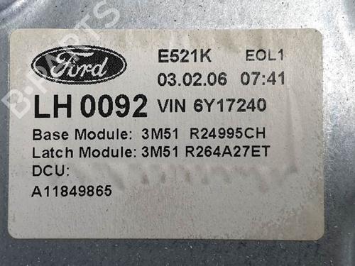 Rear left window mechanism FORD FOCUS C-MAX (DM2) 2.0 TDCi | BP6856246C24 
